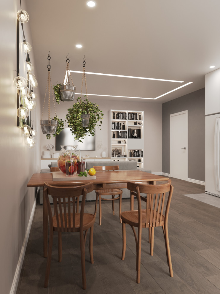 Интерьер однокомнатной квартиры в стиле Бохо