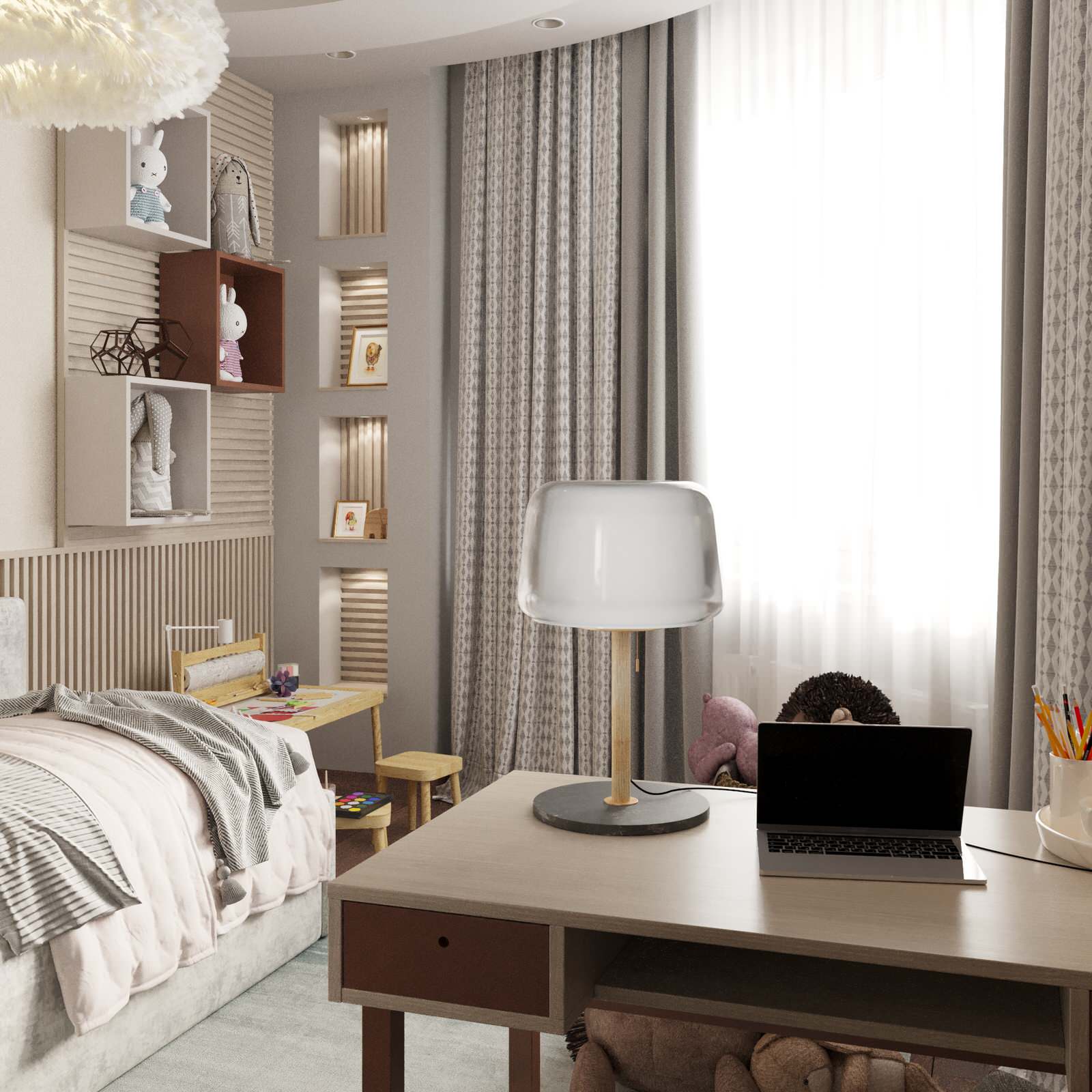 КВАРТИРА В СВЕТЛЫХ ТОНАХ