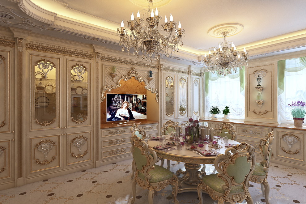 Перепланировка кухни-столовой