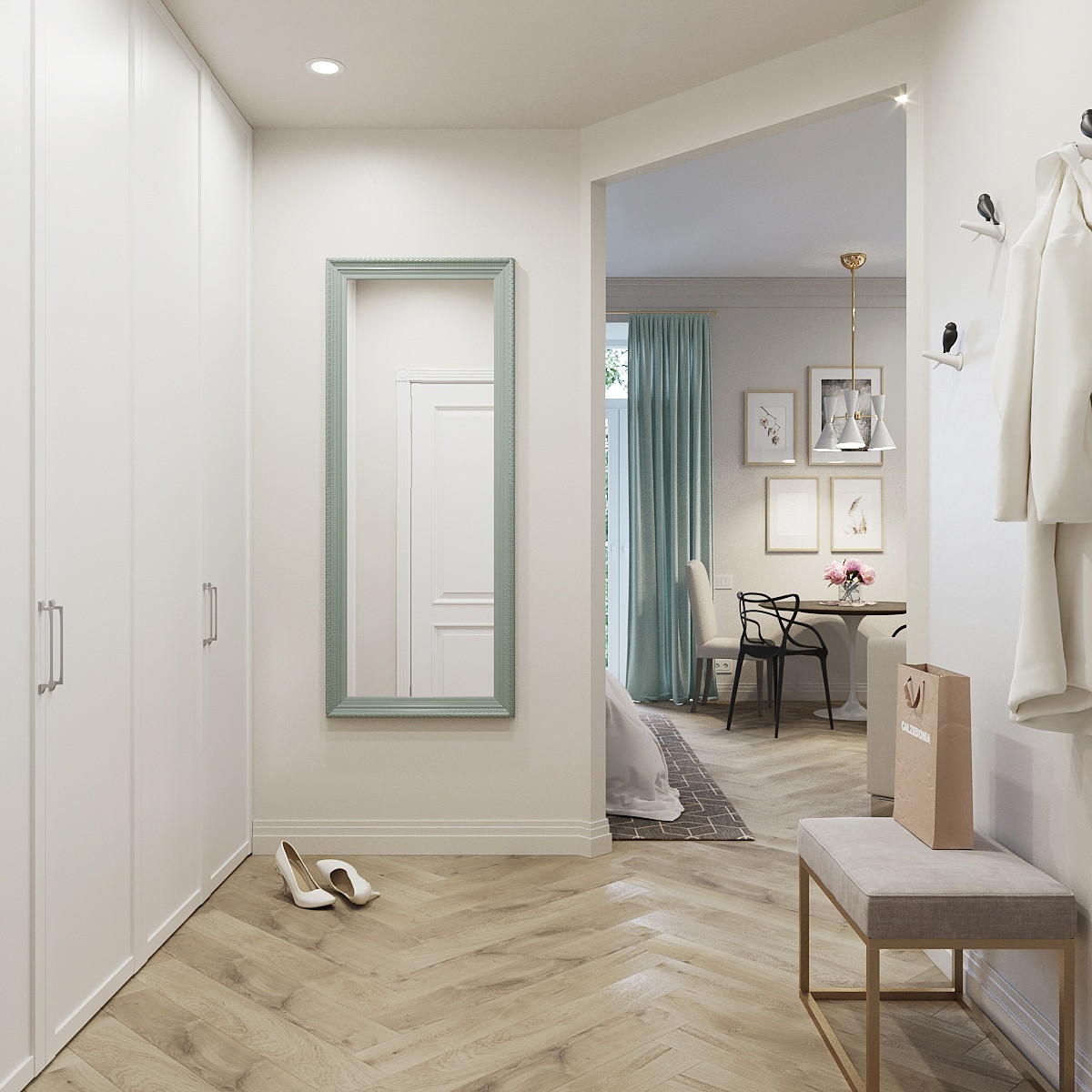 Обложка проекта: Квартира для отдыха в исторической части Архангельска