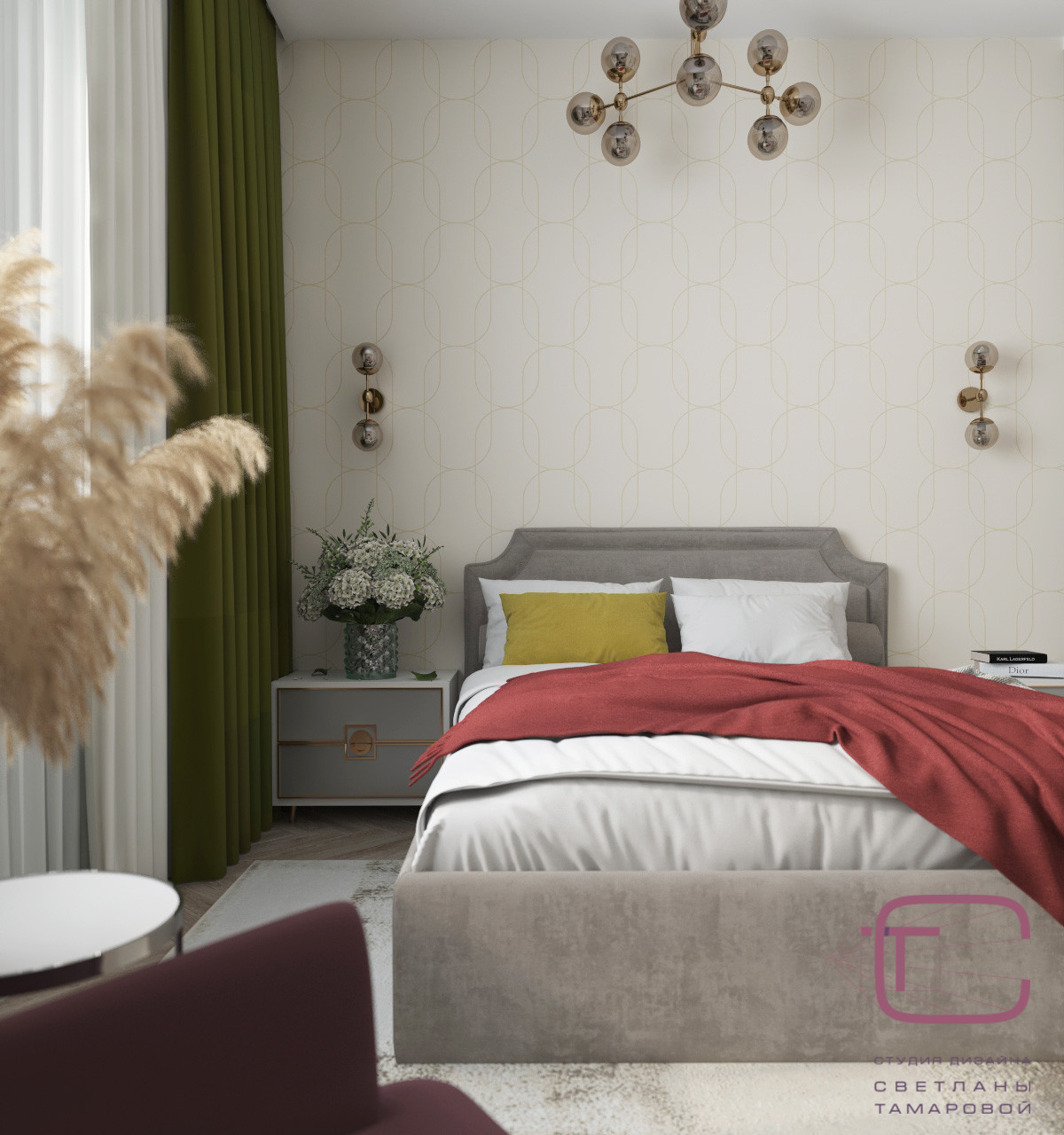 Интерьер частного дома в КП Заря-1