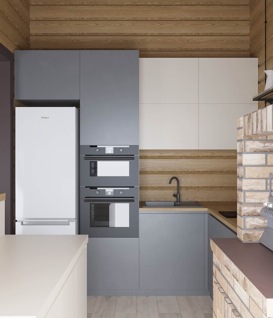 Дизайн проект дома бани