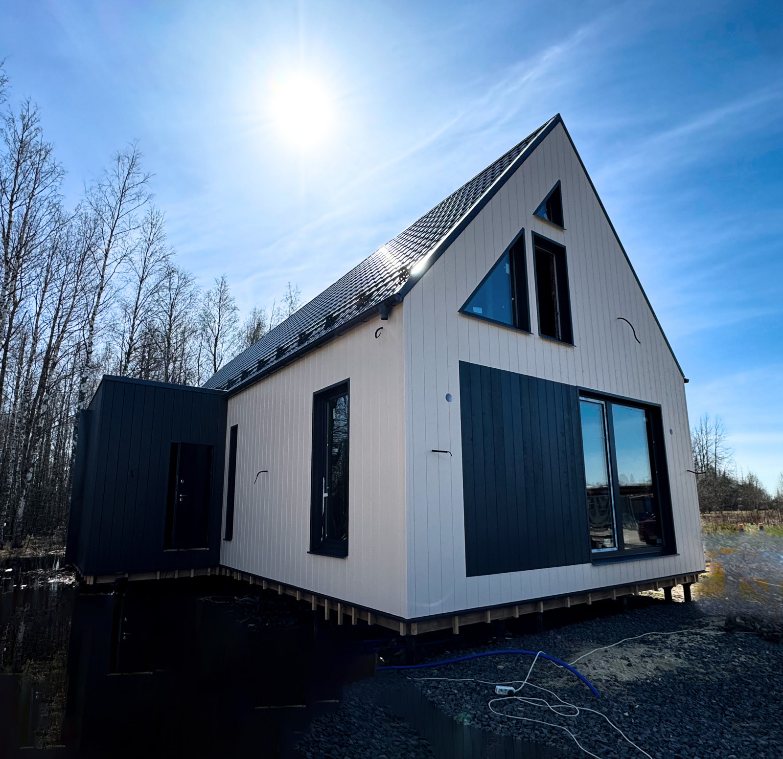 Строительство каркасного дома по готовому проекту