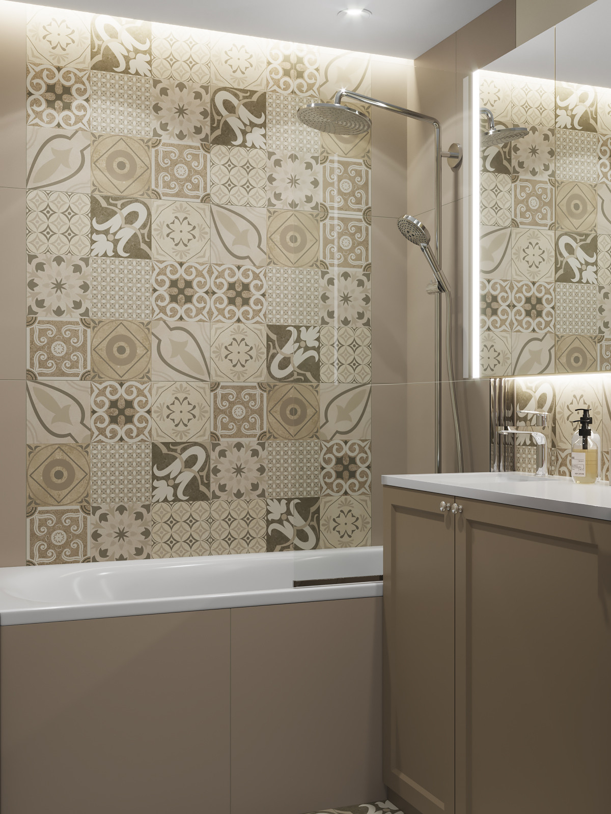 Valencia. Дизайн-проект квартиры, 58 кв.м