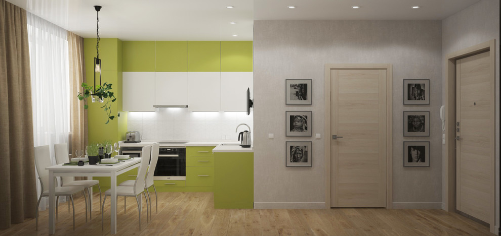 Дизайн проект однокомнатной квартиры