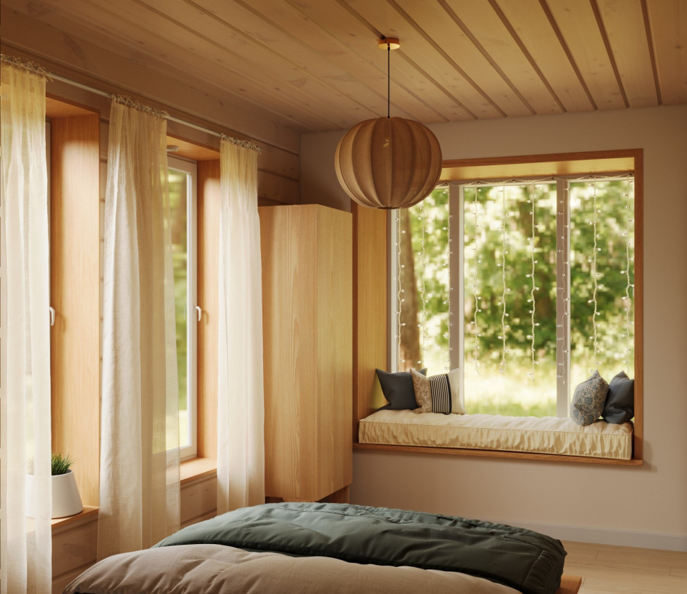 Дизайн-проект загородного дома отдыха для краткосрочной аренды