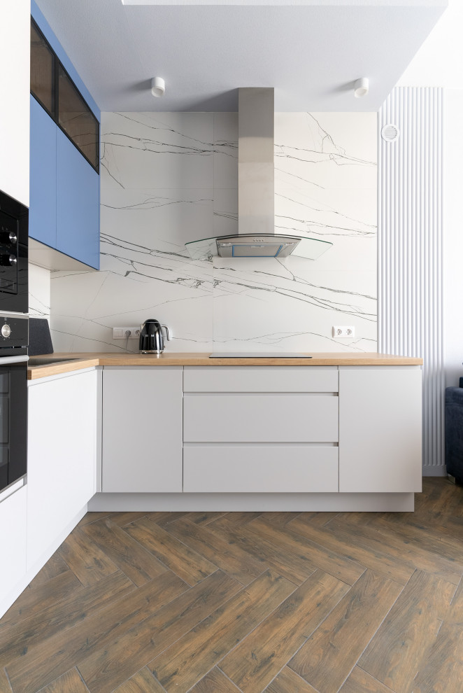 Нескучный ремонт в морской тематике. ЖК Балтийский Дракон