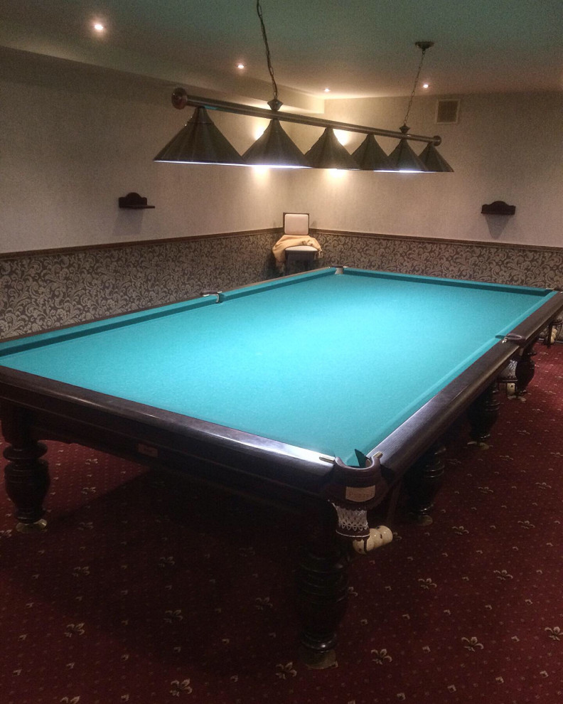 Обложка проекта: Бар в бильярдной в своём доме