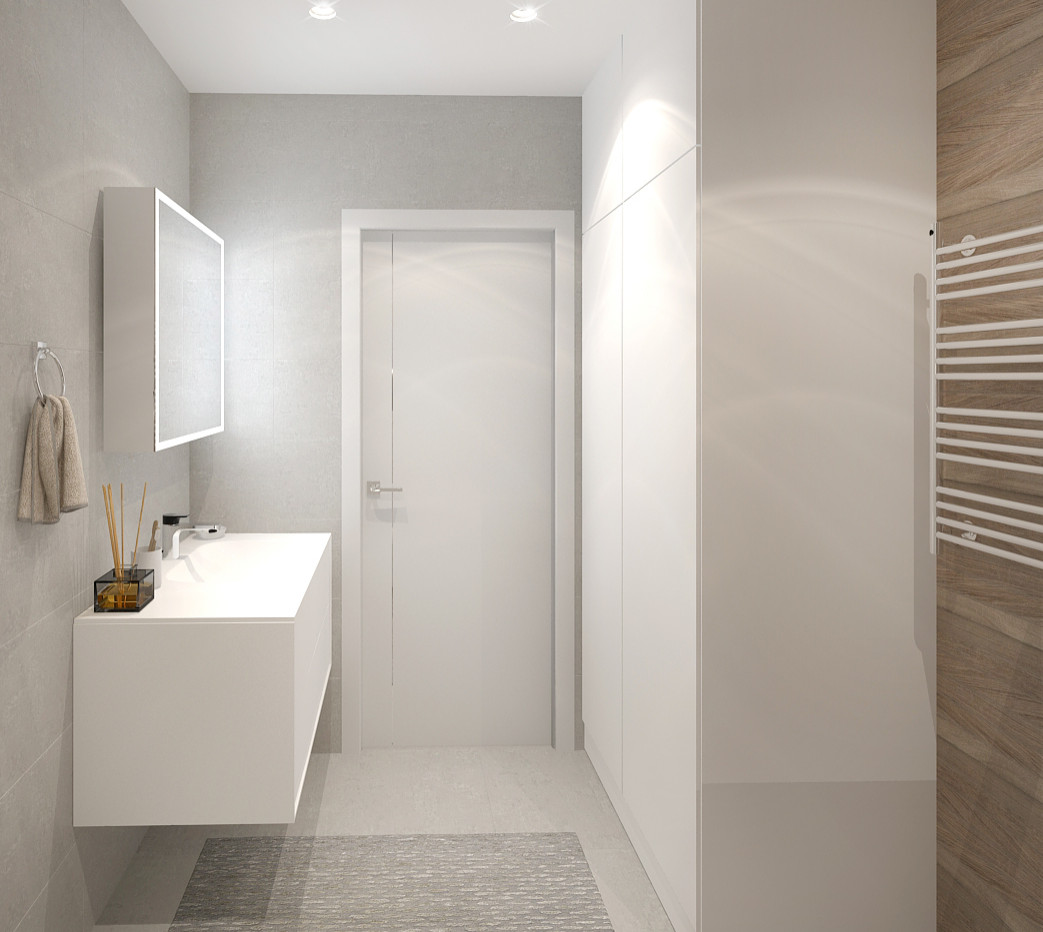 Обложка проекта: Квартира для молодой семьи в скандинавском стиле