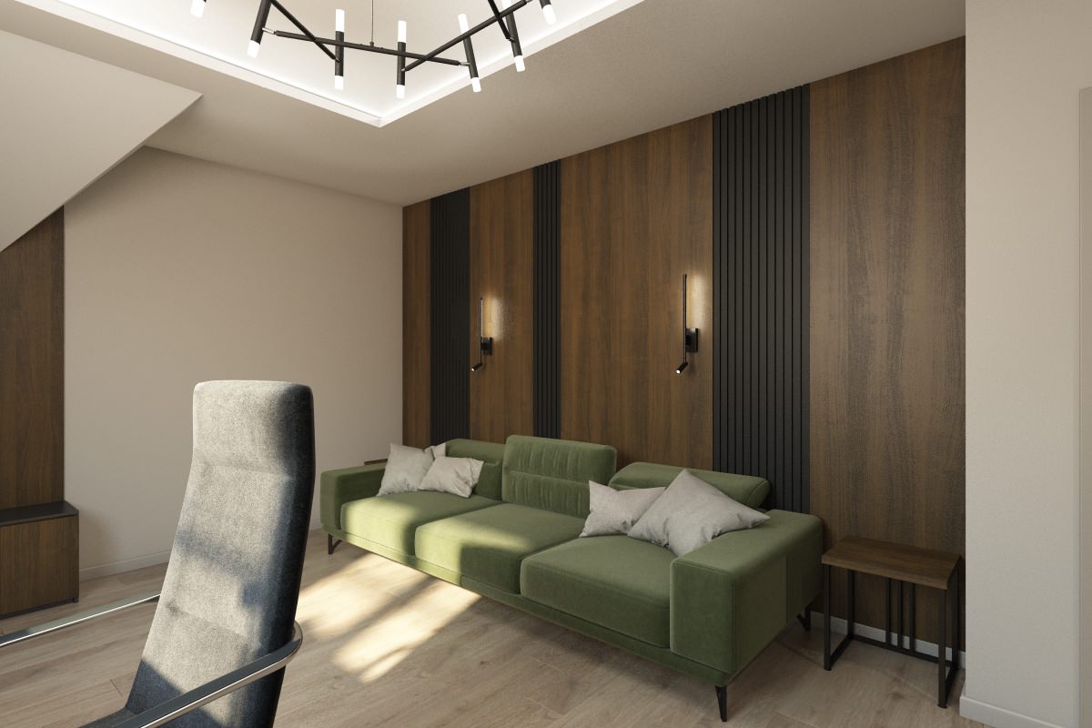 Кабинет в индивидуальном жилом доме пос. Ново-Дорожный