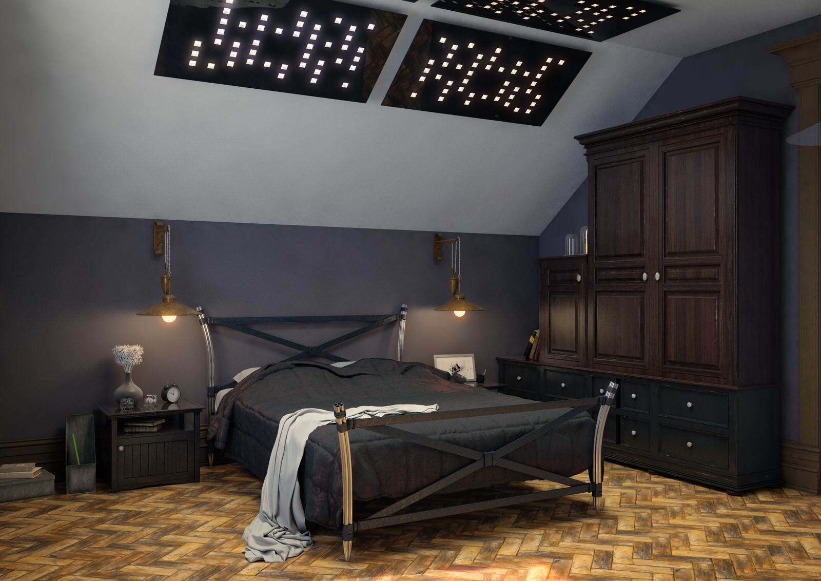 Дизайн-проект загородного дома в г. Пермь