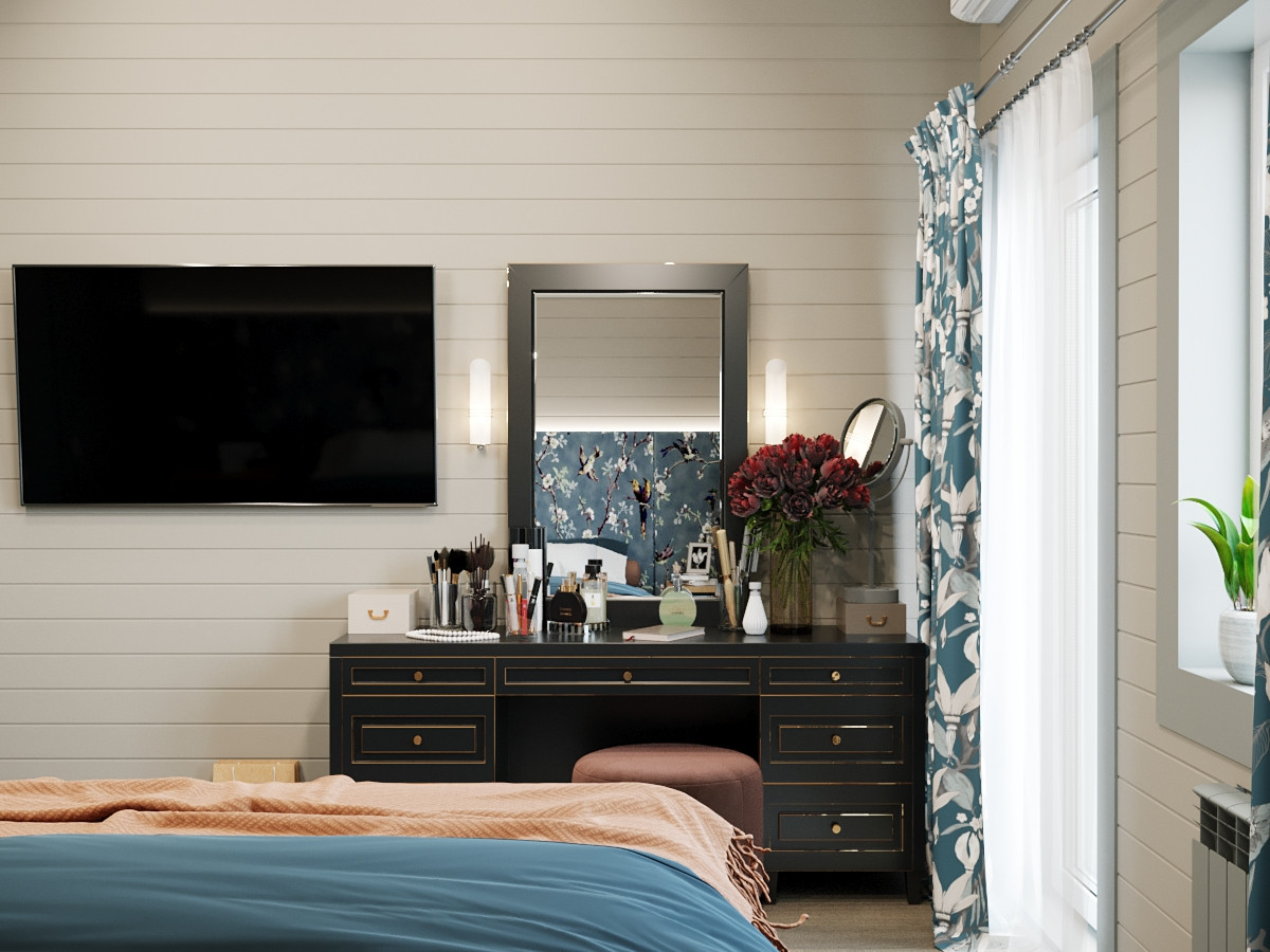 Большой, яркий дом для молодой семьи