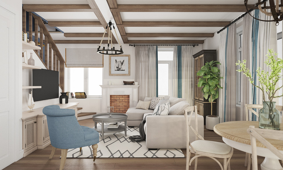 Двухуровневая квартира в ЖК Видный Город