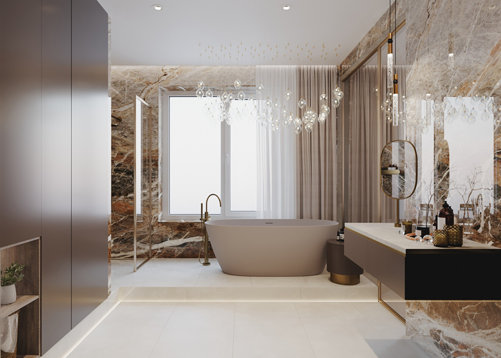 Дизайн проект апартаментов Аура