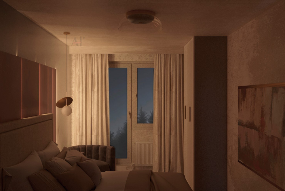 Оформление комнаты для девушки и её жениха