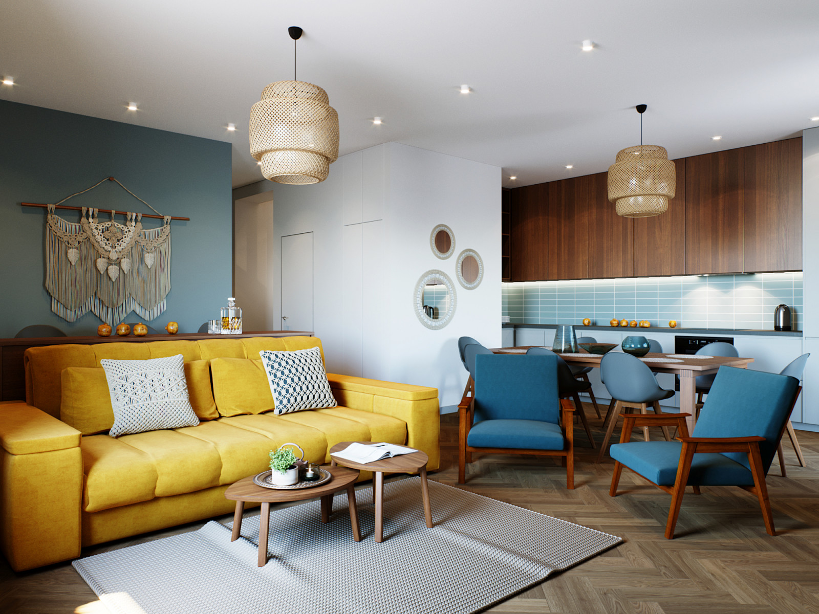 Таунхаус в скандинавском стиле