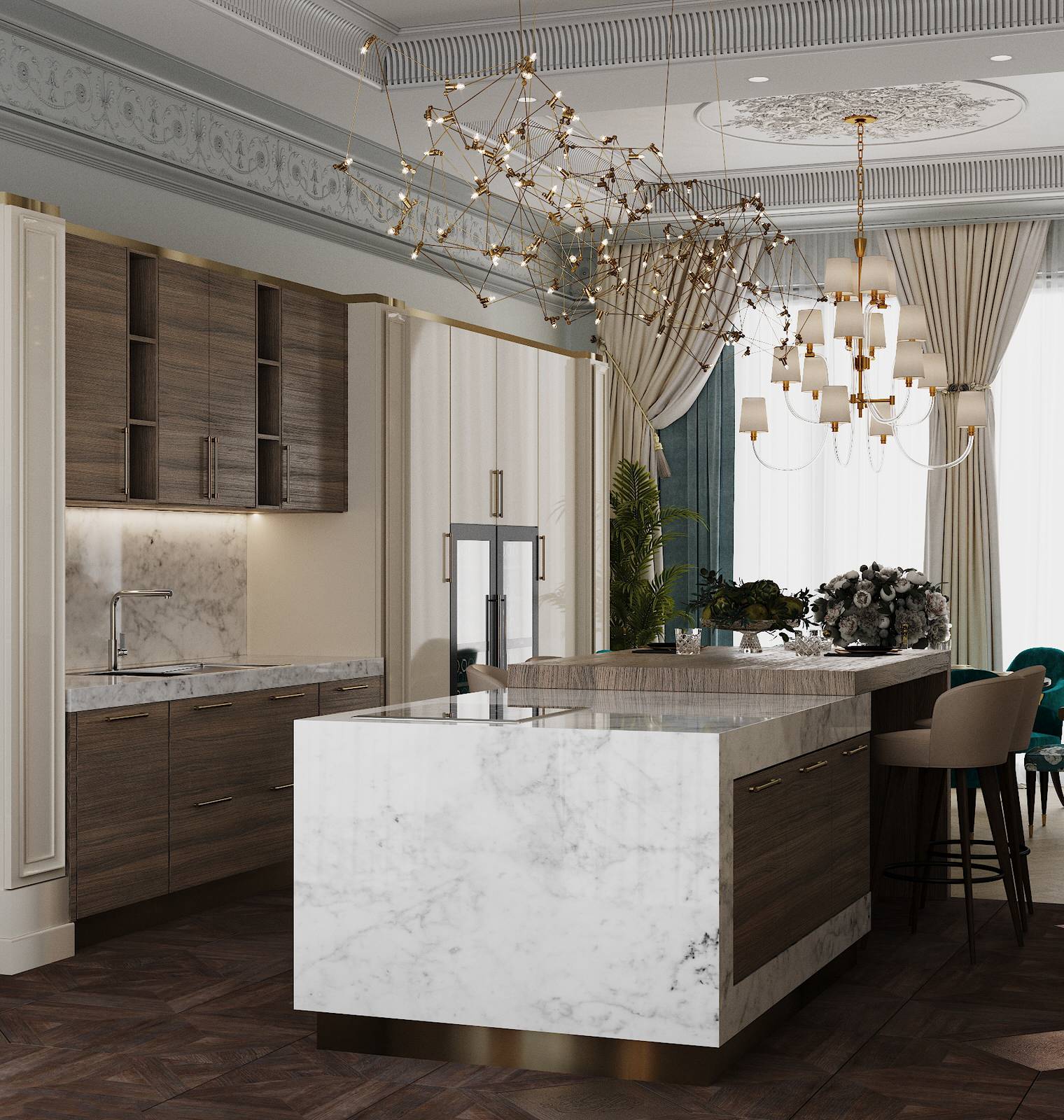 Усадьба в классическом стиле