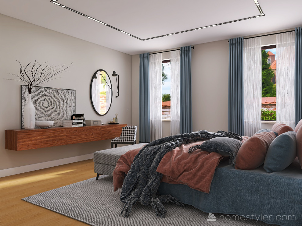 Спальня в загородном доме