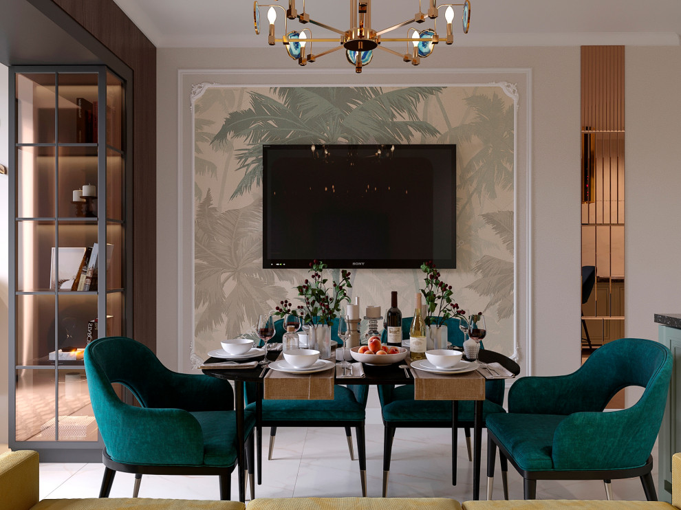 Проект 3-х комнатной квартиры VERA GATSBY JAZZ