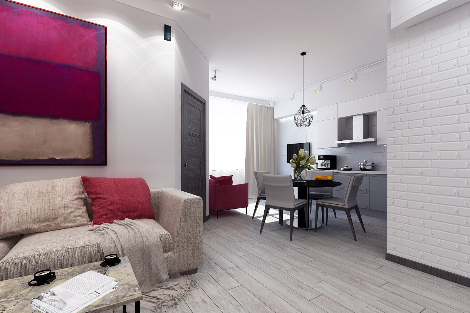 ЖК Триколор. 3-к квартира. 115 м².