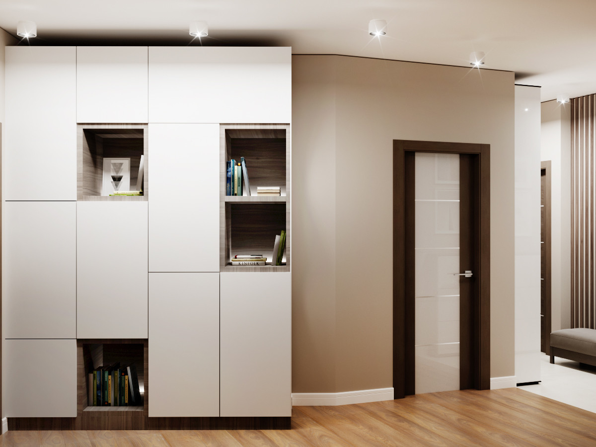 Апартаменты в Москве 90 кв.м. спальня