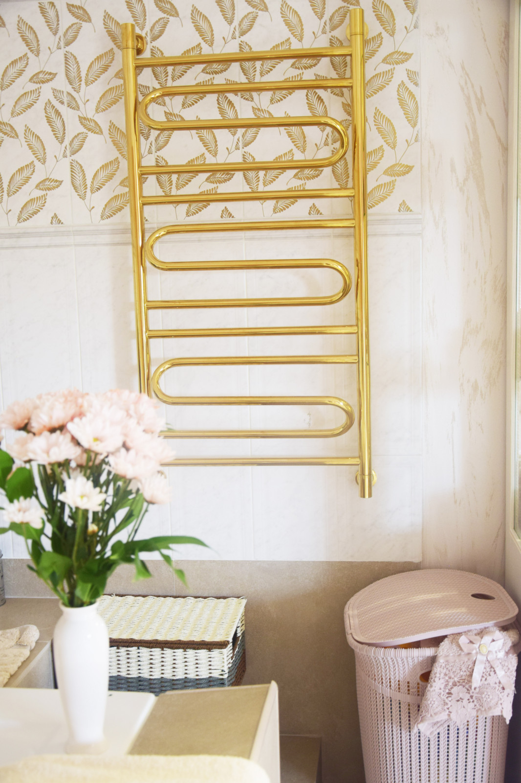 Пудровая роза