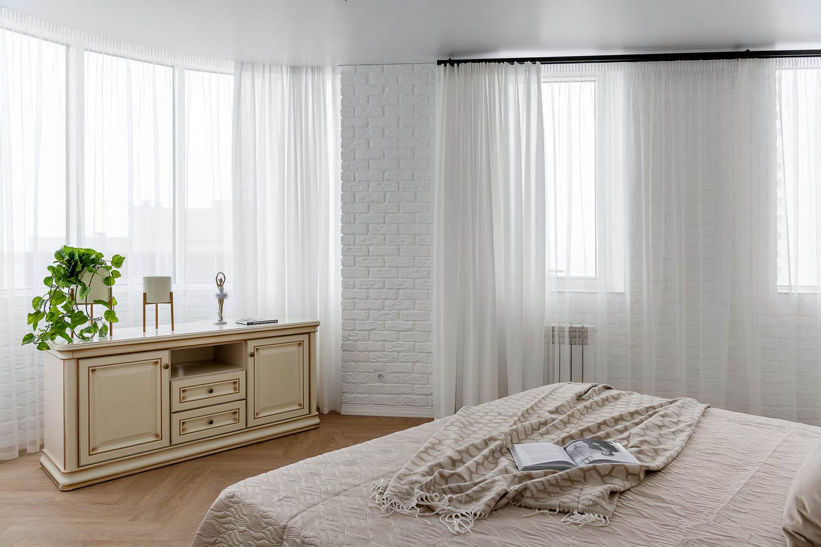 Реализованный дизайн проект квартиры ЖК "Театральный"