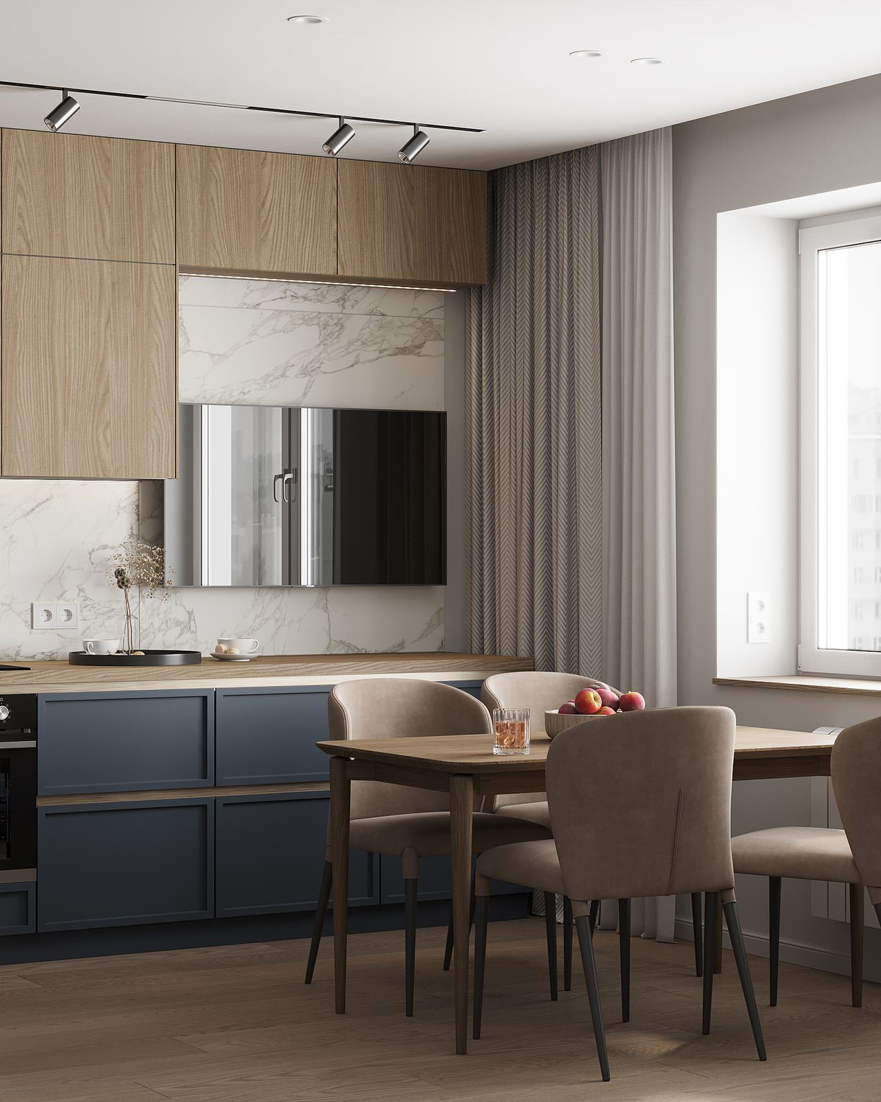 Дизайн-проект квартиры 62 м2 г. Ярославль