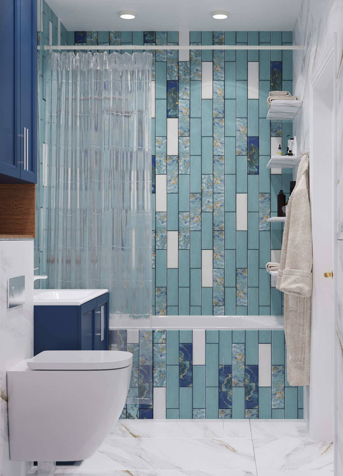 Воздушная неоклассика. Квартира, город Таганрог