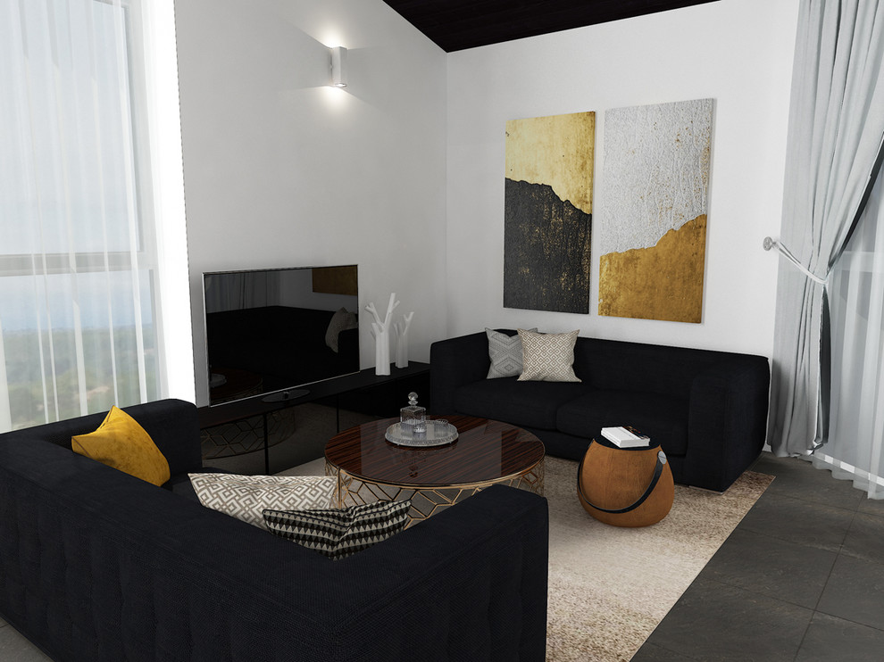 In the rays of the southern sun.