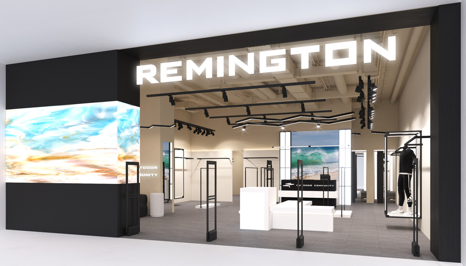 Обложка проекта: магазины сети Remington