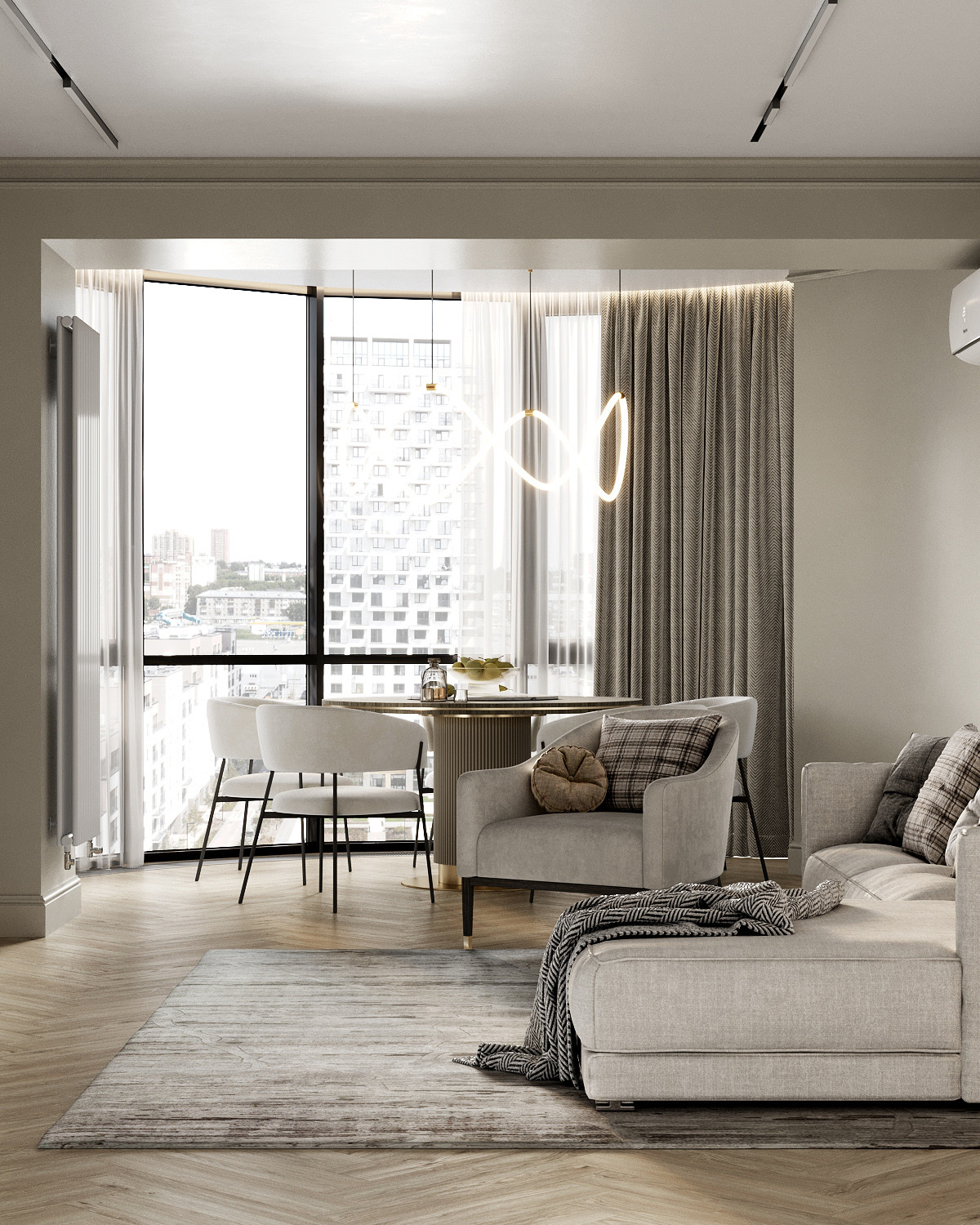 Neoclassical Apartment