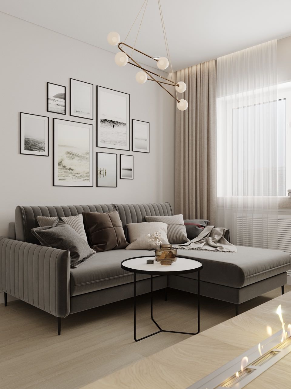 ЖК Lumin, 2 комнаты, 65 м²