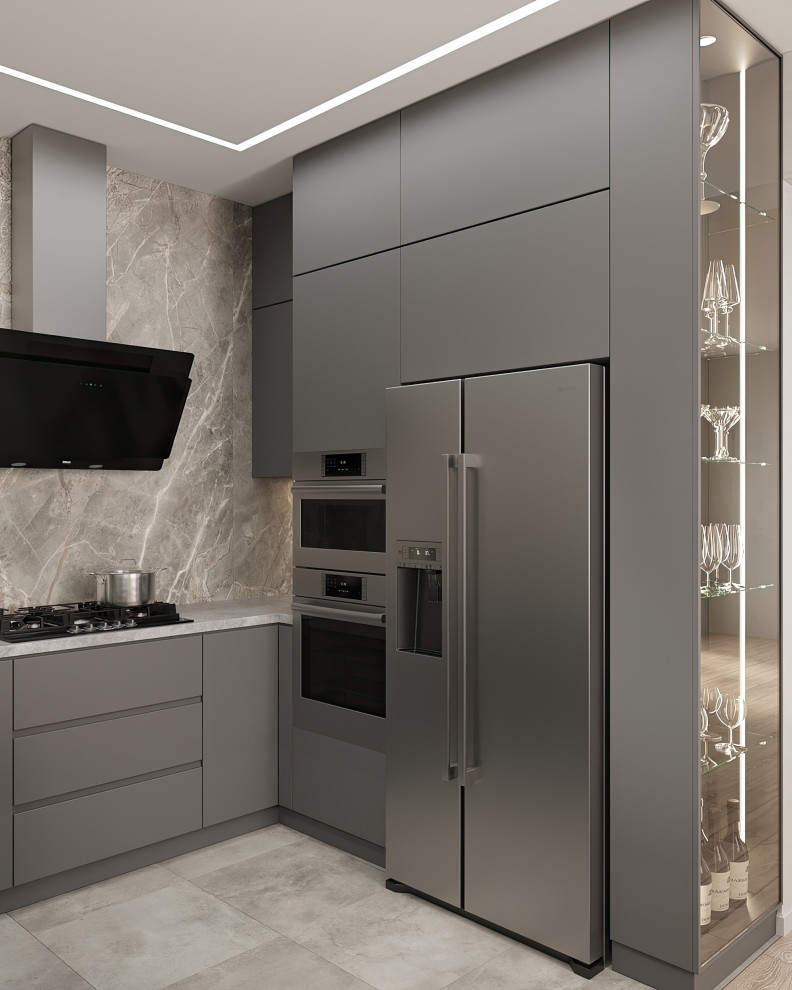 Обложка проекта: Кухня в современном стиле