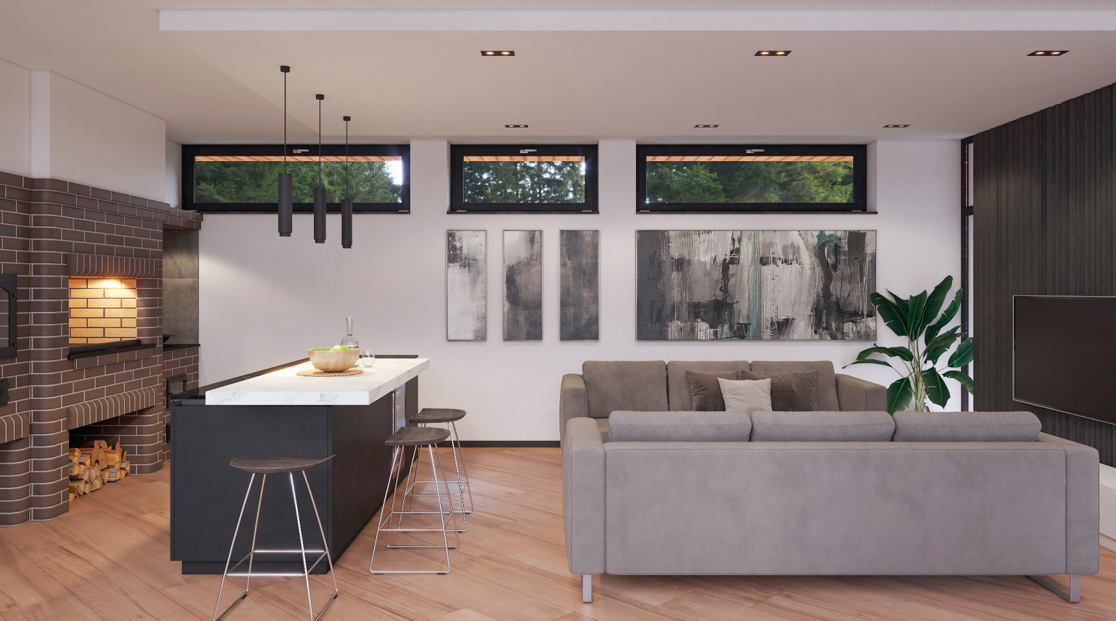 Современный дом 660 кв.м