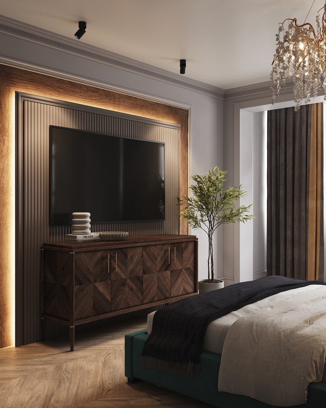 Дерево и камень