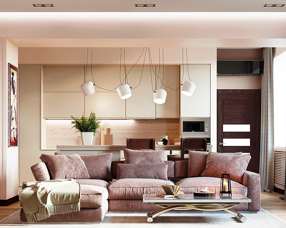 современный дизайн с эко элементам