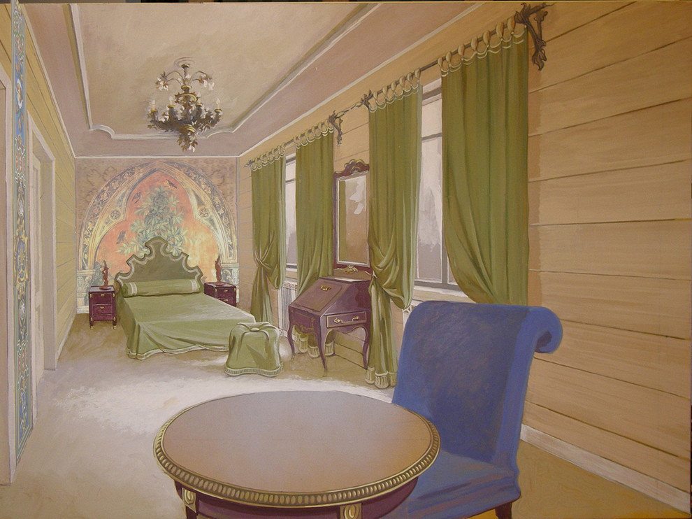 Спальня хозяев.