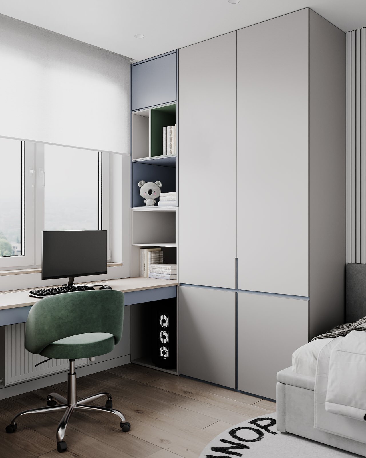 Квартира ЖК Смарт квартал на Октябрьской 81,7 м²