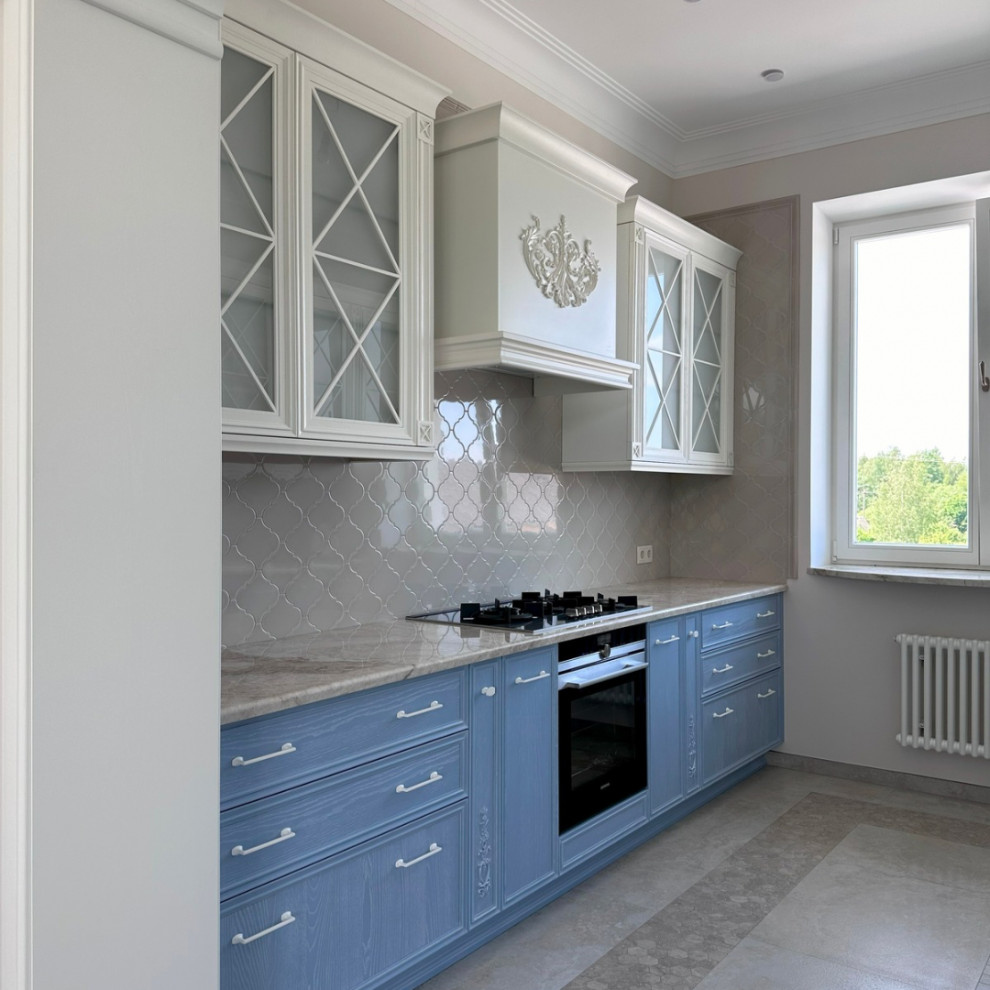 Кухня в классическом стиле в квартире