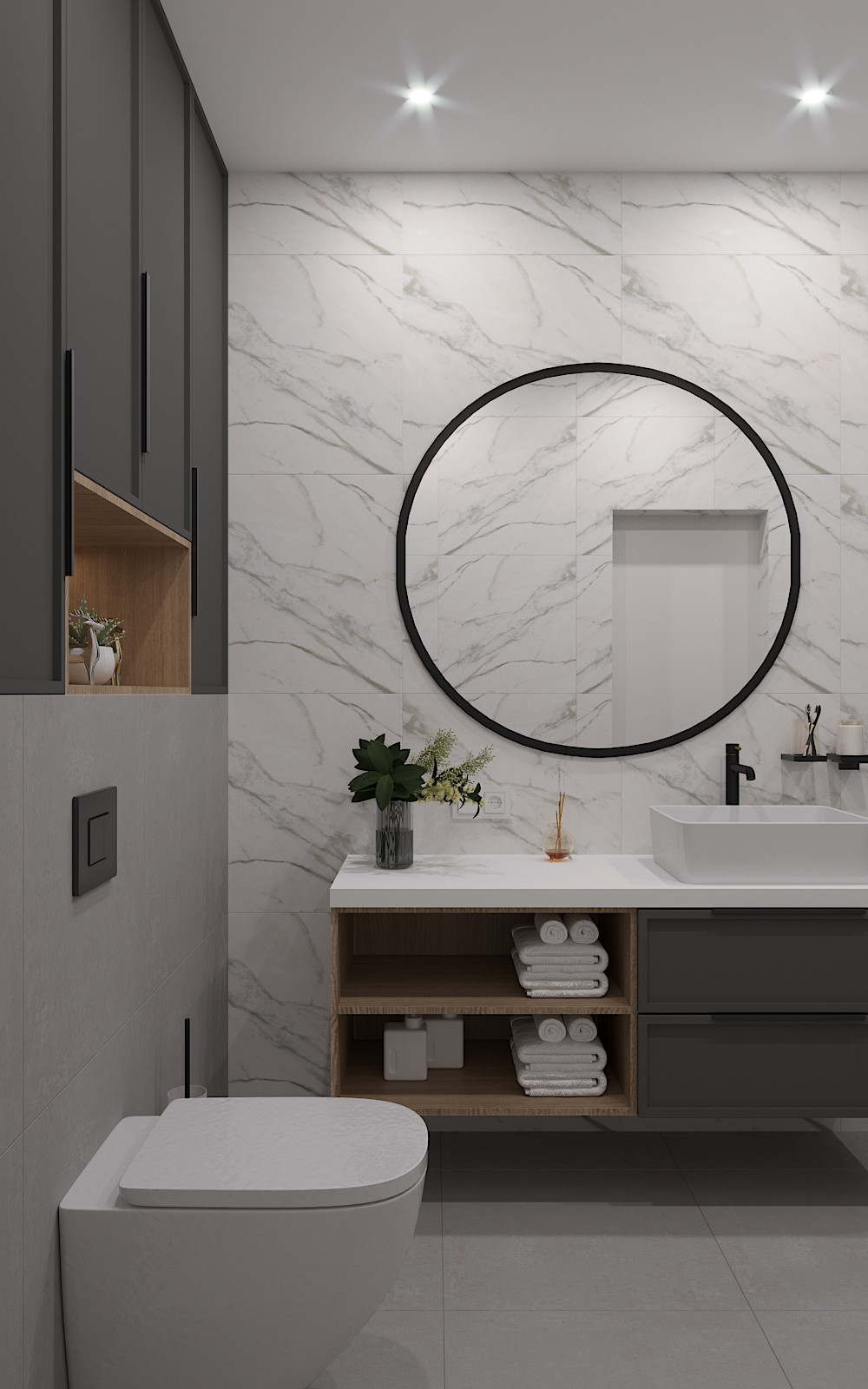 Дизайн-проект квартиры, площадью 126,2 м2