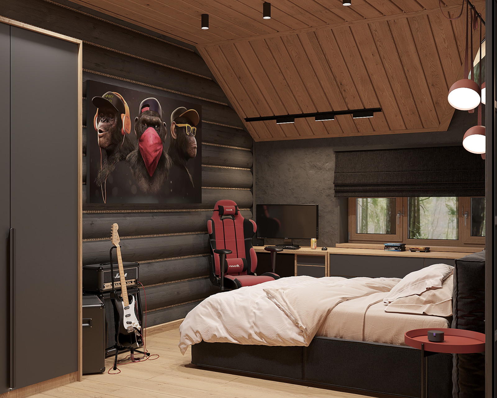 Дизайн-проект деревянного сруба