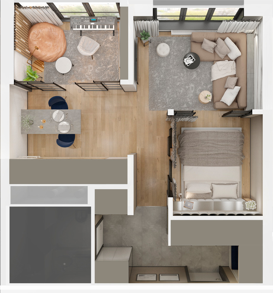 Небольшая квартира