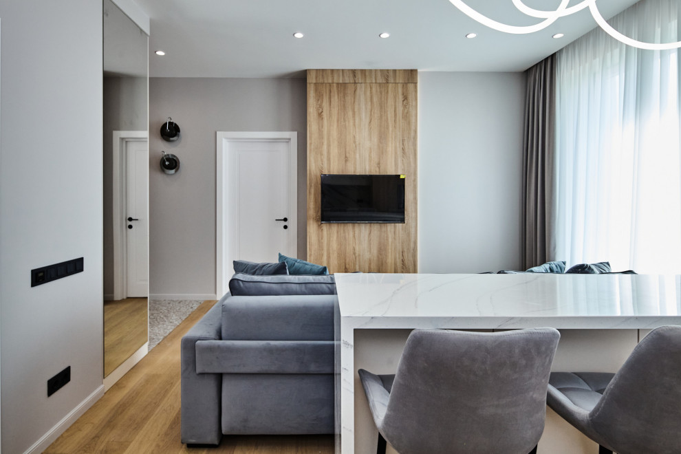 Ремонт кухни-гостиной