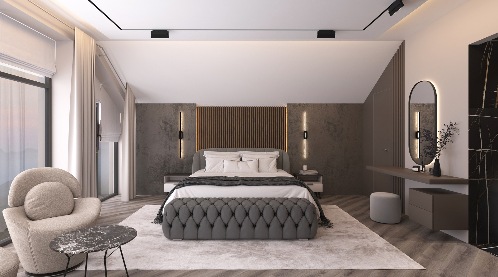 Проект в загородном доме под Петербургом