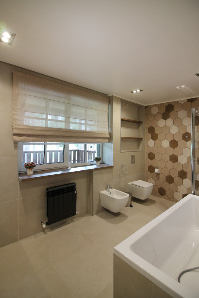 Срубовой коттедж 38 в п.Рощино, Ленинградская обл. Царство-Королевство