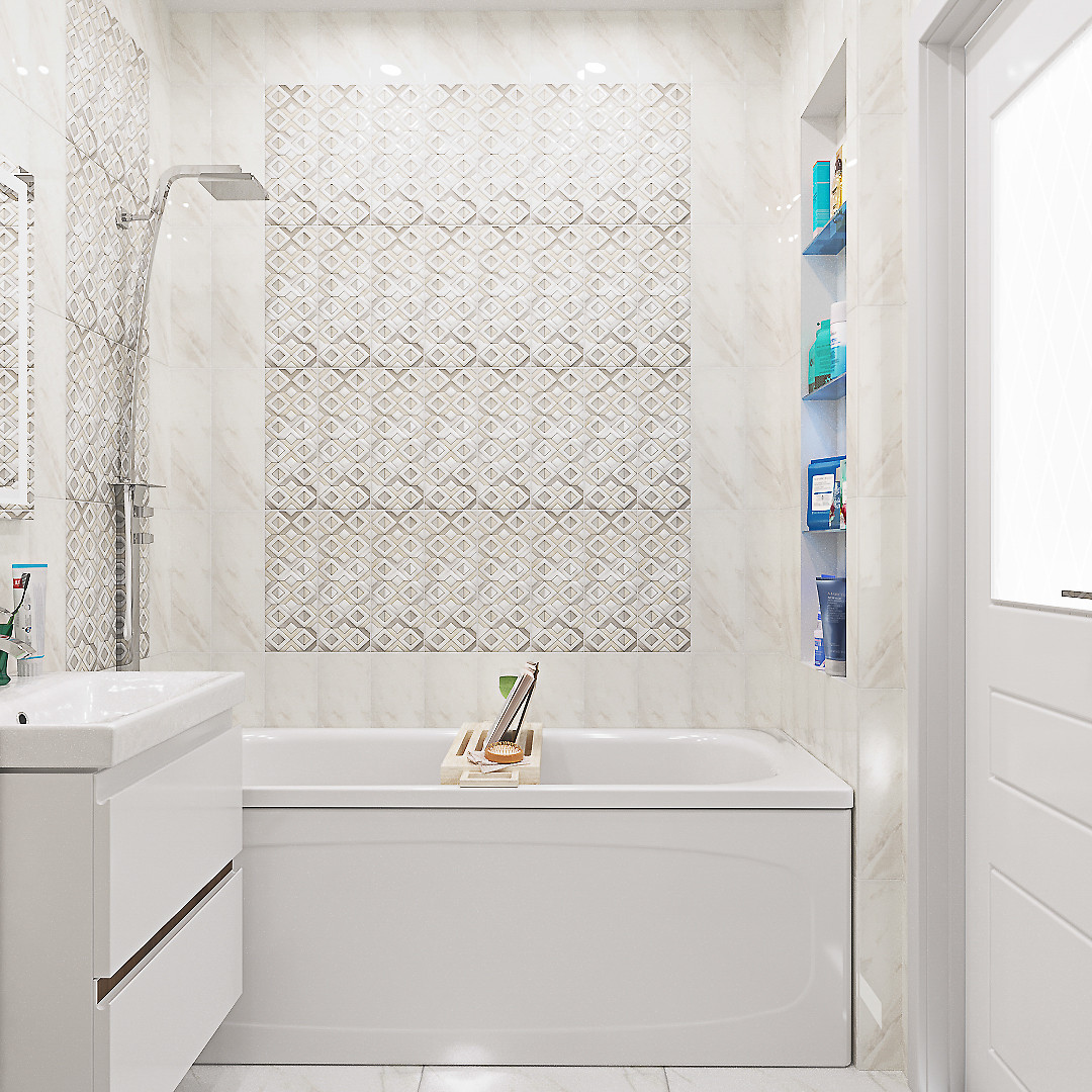 Обложка проекта: визуализация ванной