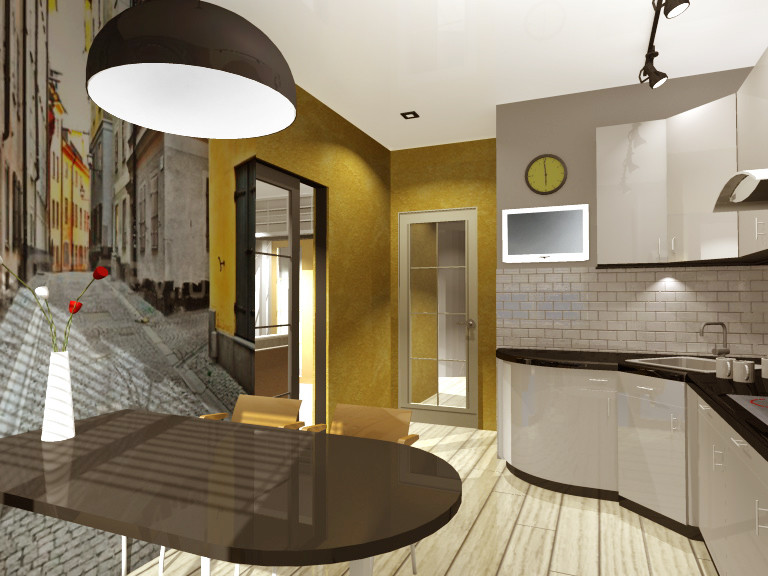 Обложка проекта: Квартира 87 кв.м. в ЖК "Московские Водники"