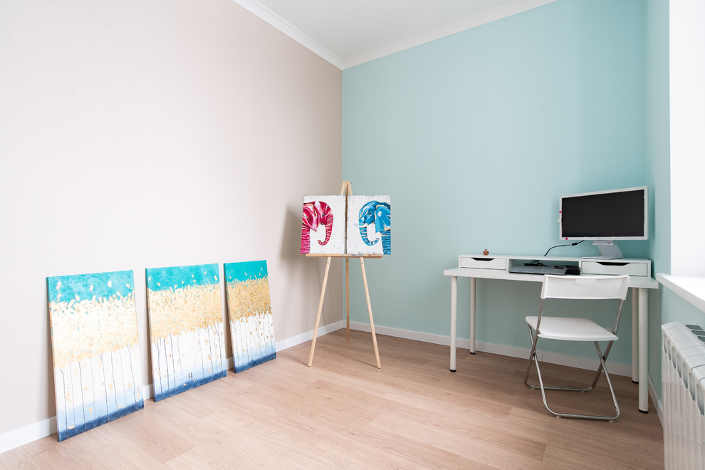 Квартира художницы в ЖК Родной город