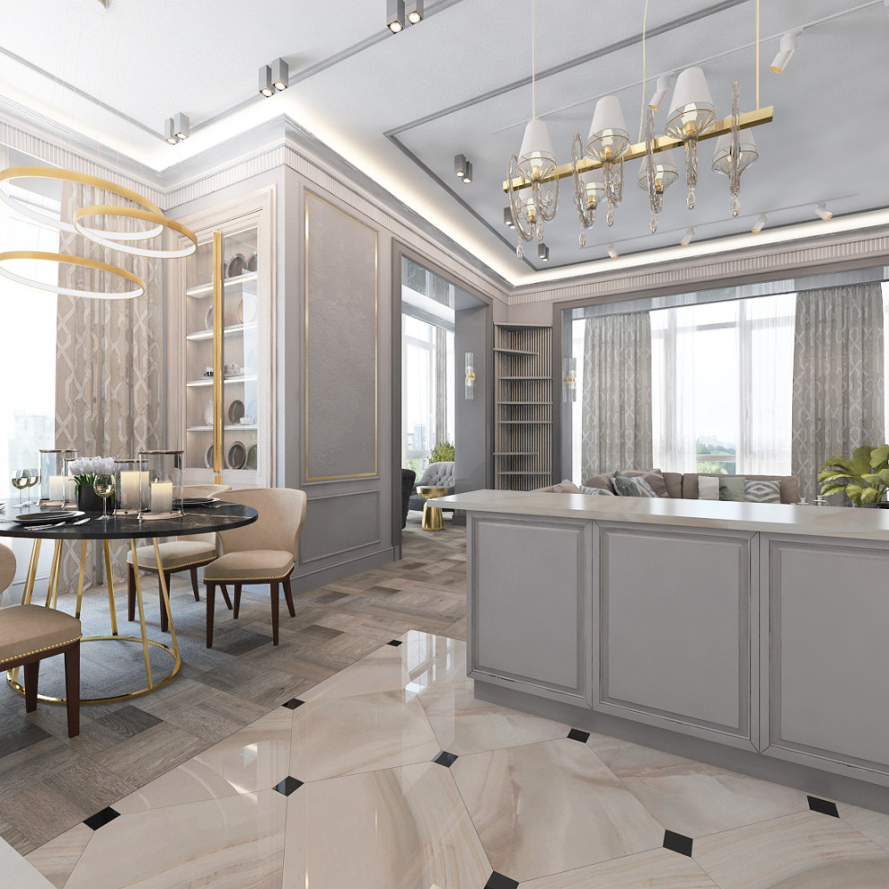 Серый гламур на Крестовском DeLuxe